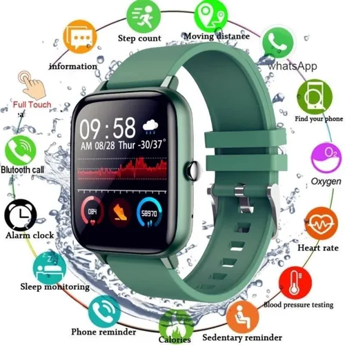 Reloj Inteligente Smartwatch Whatsapp Raktors Larga Bateria