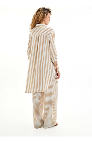 Camisa Owen De Lino Para Mujer - Mamy Blue