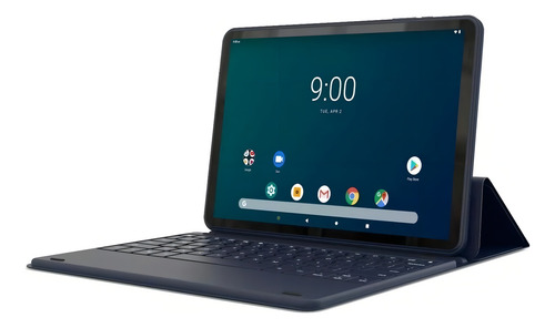 Tablet de teclado Android 9 Quad Core 10.1 de 16 GB e 2 GB de RAM