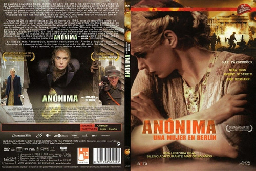 Anonyma - Una Mujer En Berlín - Alemania - 2a Guerra Dvd