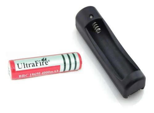 Bateria Ultrafire 18650 De 4000mah Mas Cargador Inteligente