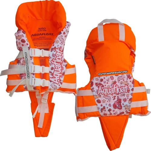 Chaleco Salvavidas Aquaflot Ski Bb/ Super Bb Niños Regulable