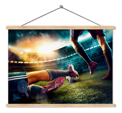 Poster Pergamino Juego De Soccer 60x90cm