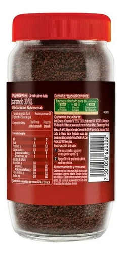 Café Soluble Nescafé Dolca Mezclado Con Caramelo 46 G