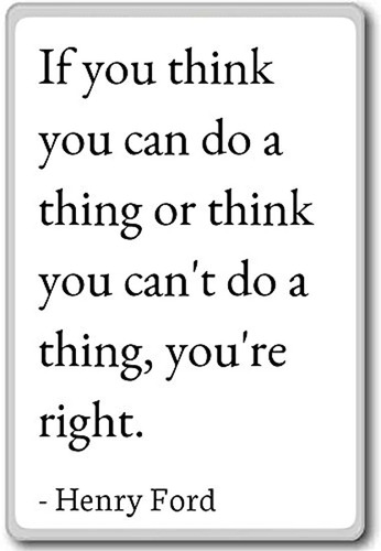 Imán Para Nevera Con Mensaje De Henry Ford
