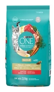 Purina One - Gato Adulto Pollo Y Car - kg a $133610