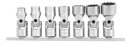 Juego De 7 Llaves De Vaso Flexibles De 3/8 Sae W38980