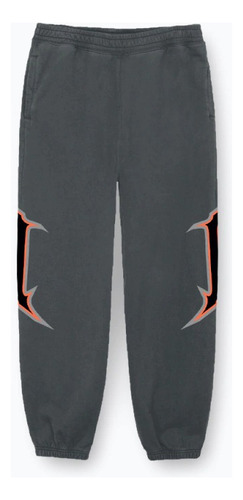 Jogging Trapstar Gamuzado Gris Estampado