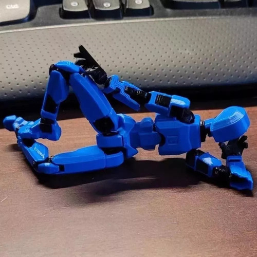 M Kit 6 De T13 Figura De Acción Impresa En 3d Con Múltiples