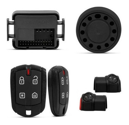 Alarme Positron De Carro Exact Ex360 Trava 4 Porta Universal