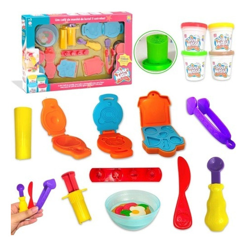 Juego Kit Desayuno Diver Massas Mundo Magico 