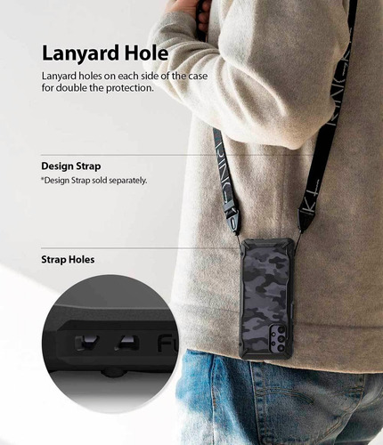 Imagen 3 de 9 de Case Ringke Fusion X Design Galaxy A32 5g - Importado De Usa