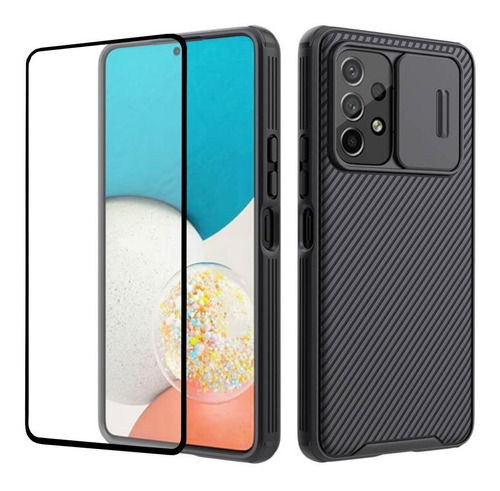 Case Nillkin Camshield Para Galaxy A53 Protector 360° + Mica