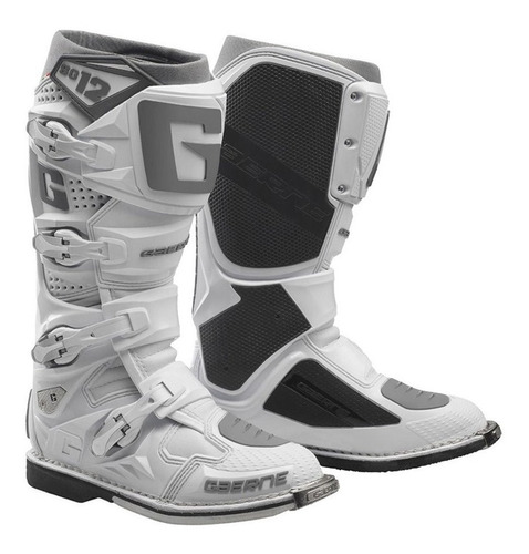 Botas Motocross Enduro Gaerne Sg-12 Blanco/ Gris