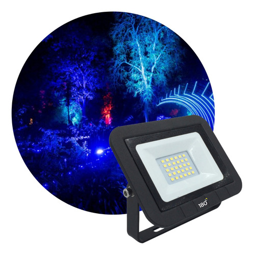 Reflector 20w Led Color Interior Exterior Ambientacion 220v