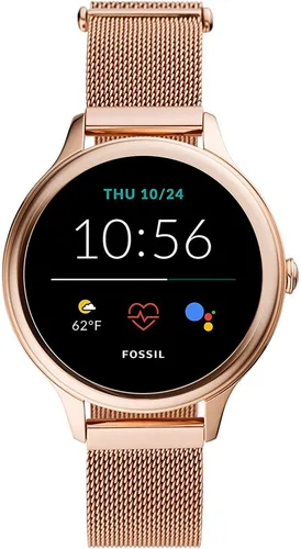 Peladura alfiler Hizo un contrato Fossil Reloj Inteligente Gen 5e Ftw6068 Oro Rosa Original | MercadoLibre