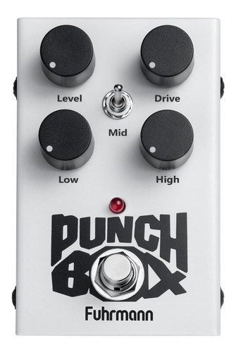 Pedal P/ Guitarra Distorção Punch Box Fuhrmann Lançamento