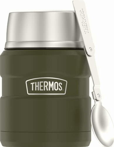 Thermos Tarro De Comida Acero Inoxidable 16 Onzas, Verde