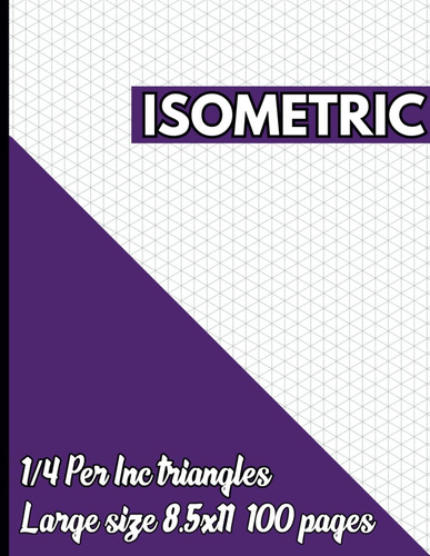 Libro: Isometric Graph Paper: Light Gray Lines Isometric Gri