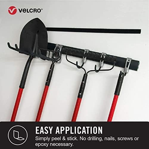 Cinta Resistente Marca Velkro Adhesivo 3.66 M. Blanco