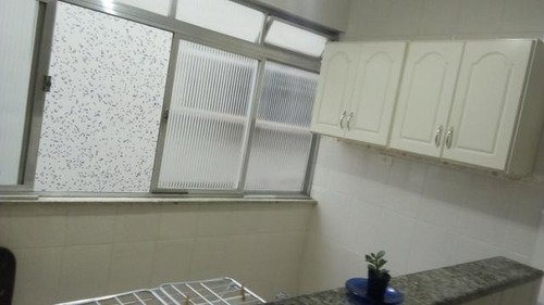 Imagem 5 de 14 de Ponta Da Praia- Apto 3 Dorm-wc Emp-frente-gar Fech-2º And