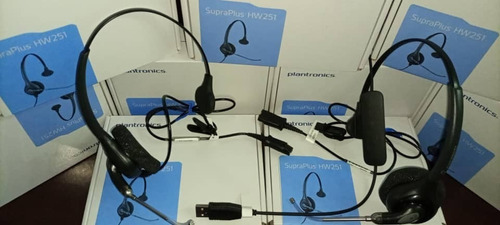 Headset Plantonics Supraplus Hw251 Usb