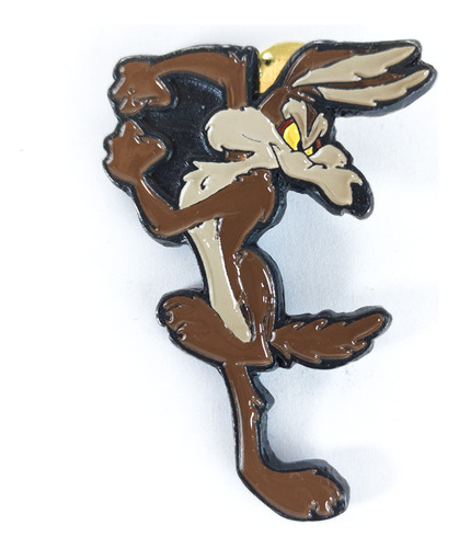 Broche Pin Metálico Coyote Listo Looney Tunes