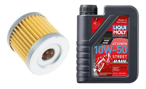 Kit Mantencion Suzuki Gixxer 150 Full Sintetico Y Filtro 