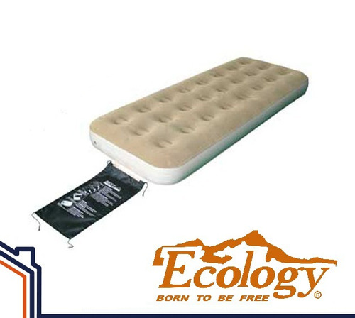 Colchon Inflable Individual Ecology Con Bolsa Premiun