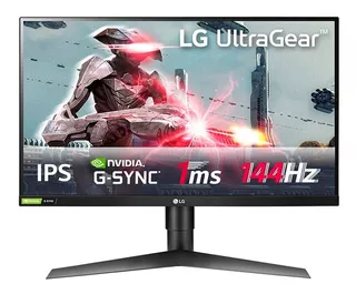 Monitor LG 27gn60r-b Gaming 27'' 144hz 1ms Ips Full Hd