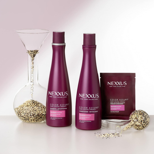 Shampoo E Condicionador Nexxus Color Assure Para Cabelos Tin