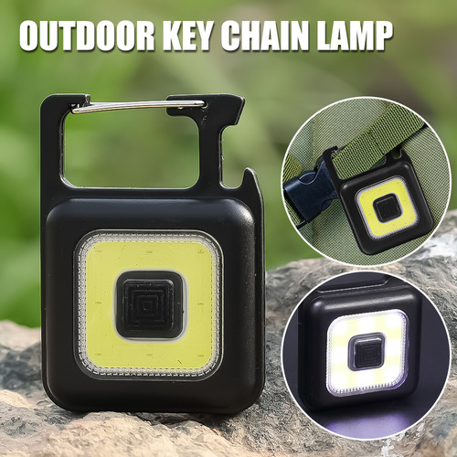 Mini Linterna Led Con Forma De Llavero Portátil Para Exterio