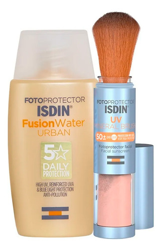 Isdin Set Protector Solar Fusion Water Urban Spf30 + Sunbrus