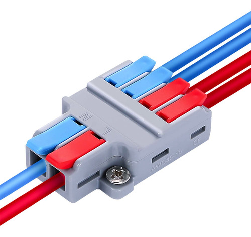 Bloque Terminal Conector Cableado Rápido Lt-624 100pza