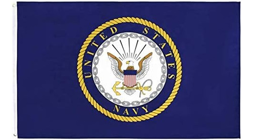 Bandera De Armada De Estados Unidos, Emblema De Usn, Ba...