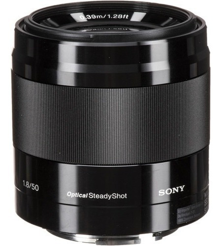 Lente Sony E 50mm F/1.8 Oss Aps-c C/ Nfe