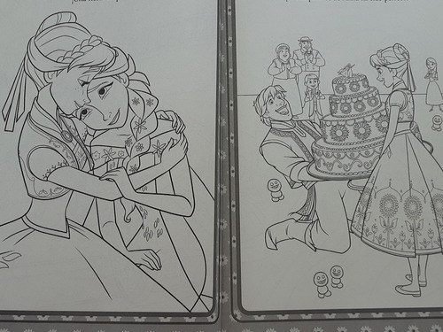Libros Para Colorear Princesas Y Super Héroes Para Niñas(os)