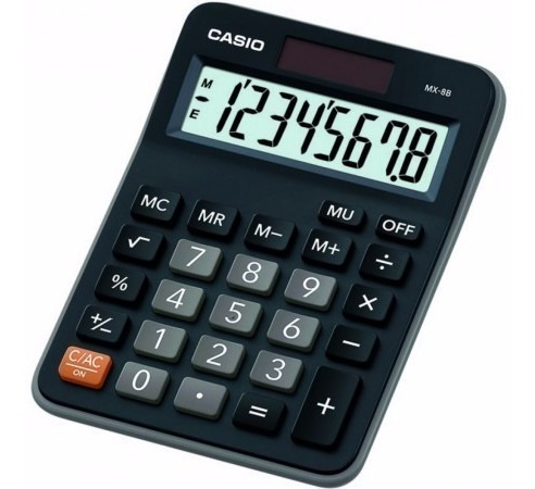 Calculadora 8 Digitos Casio Mx-8b - Nueva Lince