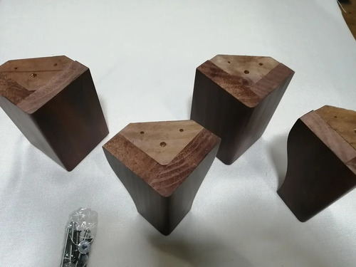 Imagen 4 de 9 de Patas Para Camas Europeas - Pata Para Sillón. Altura 20 Cm