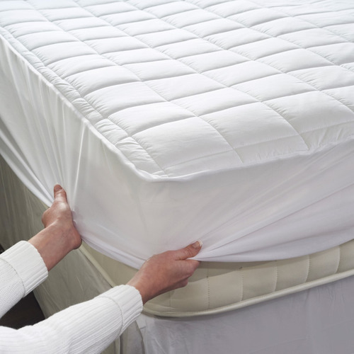 Calientacama 2.5 Plazas King 200x180cm Maxi Cotton Adapto Blanco