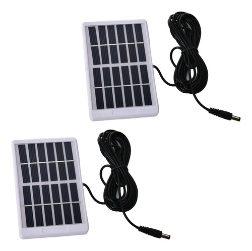 5 Unids 6 V 1.2 W Mini Modulo Panel Solar Silicio Diy Carga