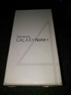 Caja De Samsung Galaxy Note 4 Negro 32gb
