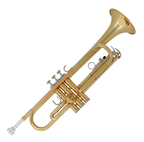 Trompeta En Si Bemol Yamaha Ytr-2330s Gold Lacquer