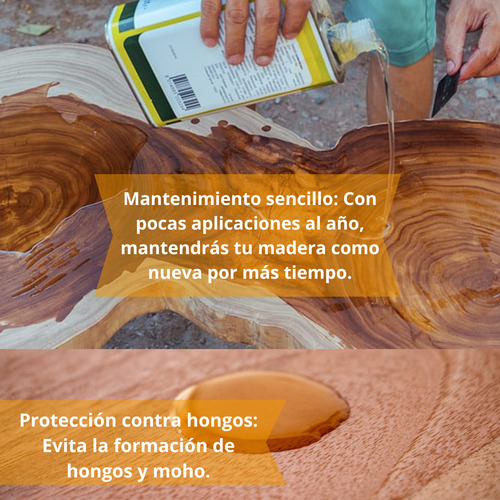 Aceite Linaza Protector Impregnante Maderas 18 Litros Jory