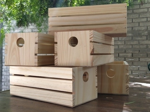 Imagen 12 de 12 de Cajones Mini En Madera, Organizadores, Para Artesanos
