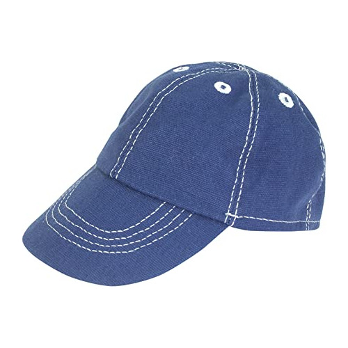 Sophia's Cotton Canvas Baseball Cap Con White Stitching Y Fa