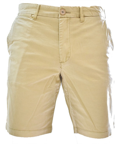 Bermuda China Gabardina Lisa Spandex 5 Bolsillos Calidad.