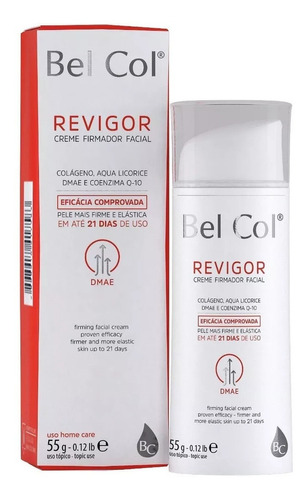 Bel Col Revigor - Creme Firmador Facial Com Dmae 60 G