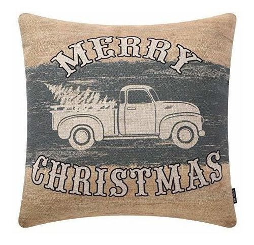 Trendin Cubierta De Almohadas De Navidad De 18x18 6ncys