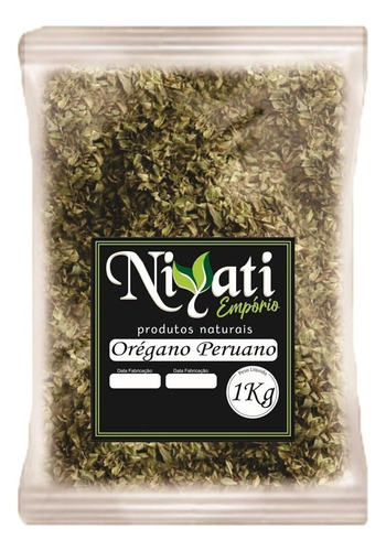 Oregano Peruano Premium - Embalagem Com 1 Kg - Niyati